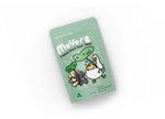 Green package of MuVore freeze-dried duck head for dogs on a white background