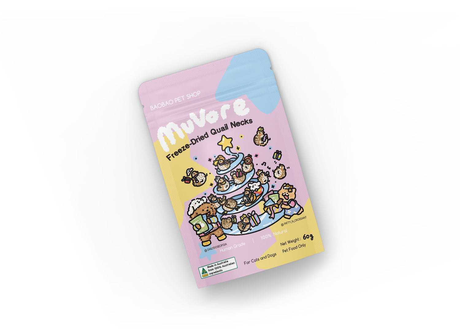 Freeze Dried Quail Necks