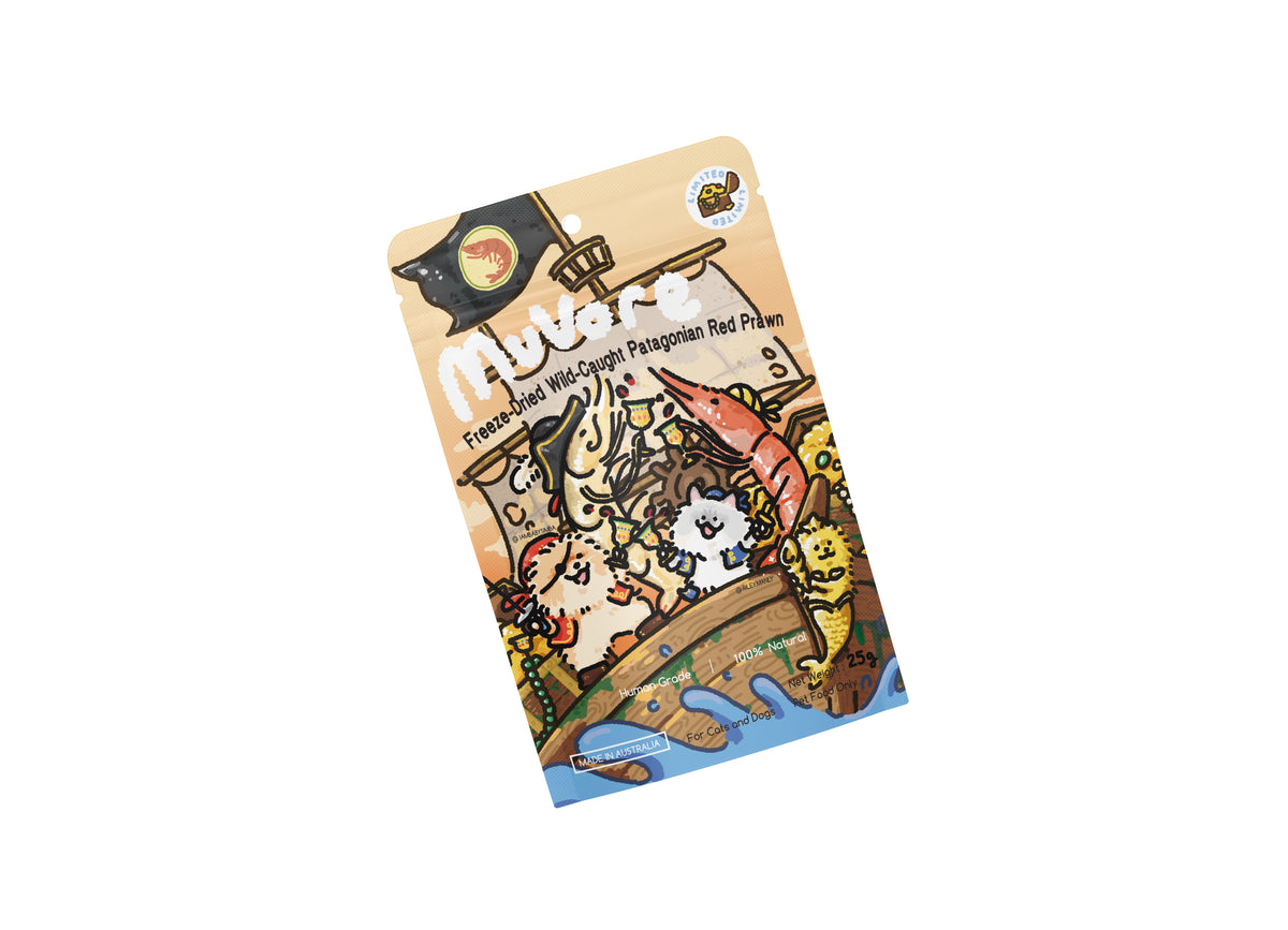 Freeze-Dried Wild-Caught Patagonian Red Prawn