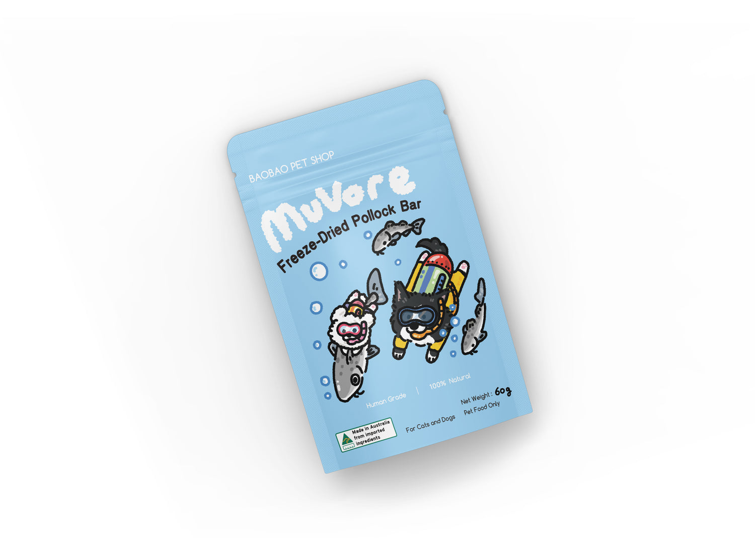 Freeze-Dried Pollock Bar