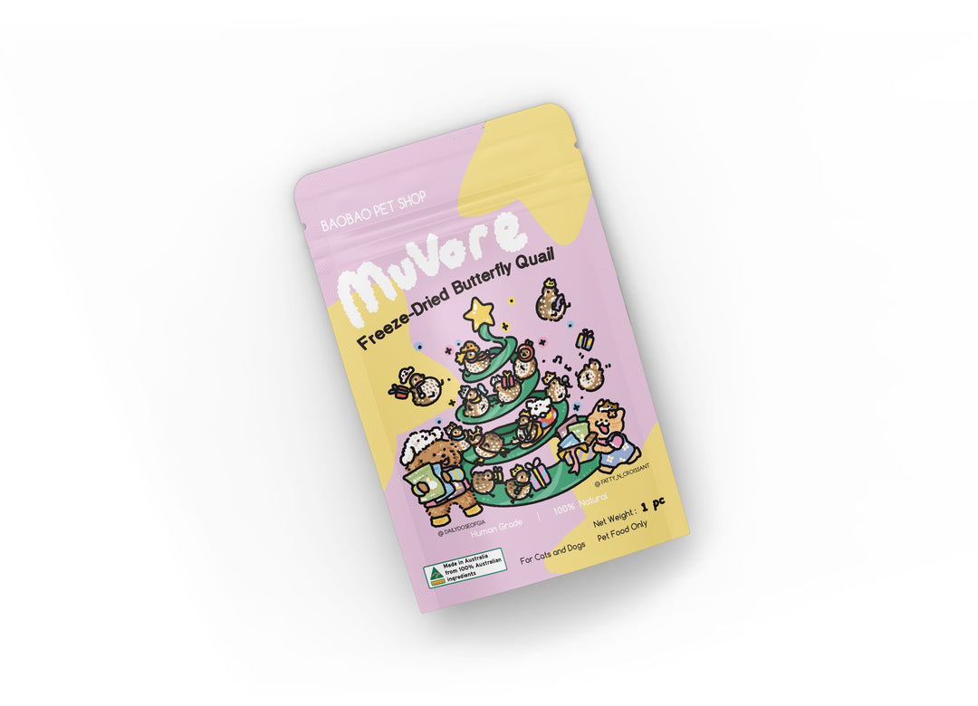 Freeze Dried Butterfly Quail