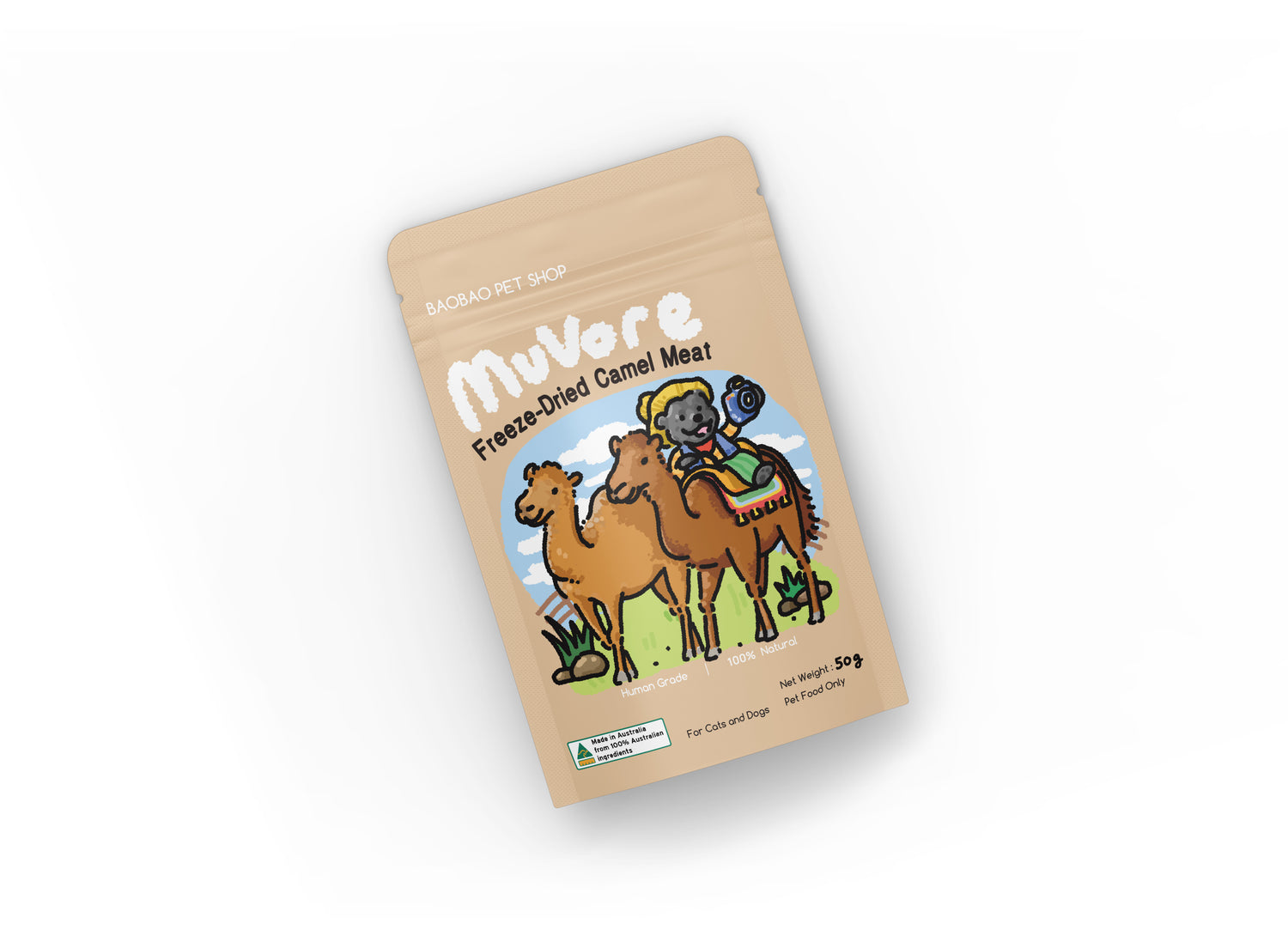 Freeze-Dried Camel Meat